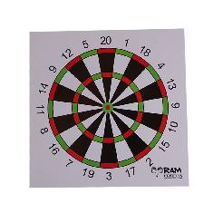 RAM - Schietschijf Darts 17x17cm